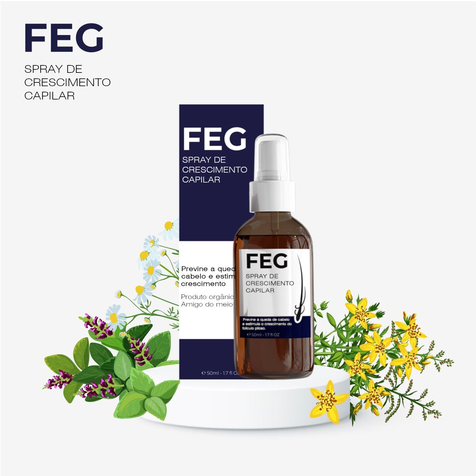 FEG - Spray de Crescimento Capilar
