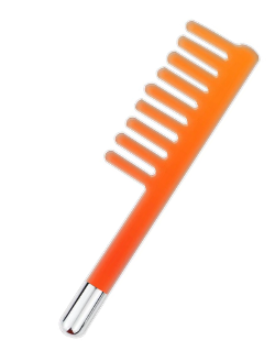 Eletrodo Pente da New Face Hair de Alta Frequência